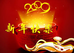 Everything Happy New Year Happy PPT template download