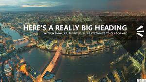 절묘하고 실용적인 패션 잡지 스타일 PPT 템플릿