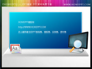 gaya bisnis indah bahan kotak teks PPT