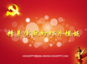 festivales dinámicas plantilla de la sección de diapositivas exquisita, fundadoras PPT plantilla de descarga