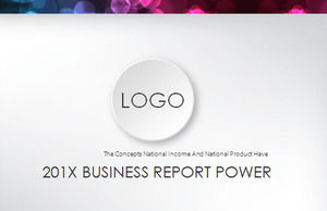 Squisito grafico dinamico micro-stereo report PPT grafico Daquan