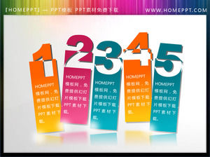 Rafinat Hollow stil PPT șablon director de descărcare