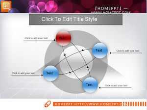 Изысканный бок о бок отношения слайд-шоу материала