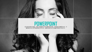 แฟชั่นผู้หญิงหรูหราของ บริษัท โปรโมชั่นโปรโมชั่นสินค้าแม่แบบ ppt