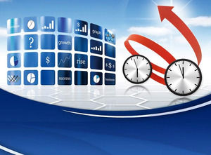 Fine textured blue powerpoint templates powerpoint templates