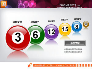 Fine tridimensional progresiva PPT material de tabla descarga