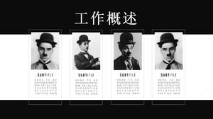 Flash animation promotion PPT template