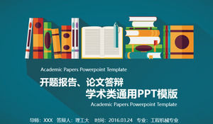 Model de apărare tip PPT șablon