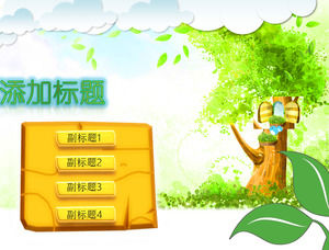 Para la plantilla ppt cursos de dibujos animados dinámica primaria