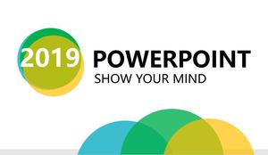 Modul proaspăt și vibrant de moda multifuncțional PPT