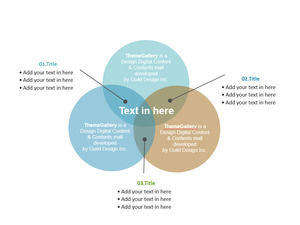 Cor fresca combinando três material de modelo transversal PPT