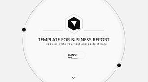 Scarica modello PPT minimalista nero minimalista