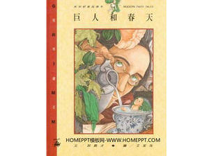 "Raksasa dan Musim Semi" cerita buku bergambar