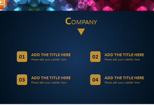 โกลเด้นแบนยุโรปและอเมริกาแผนภูมิ PPT ฟรีดาวน์โหลด