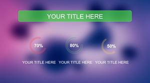 Gut aussehende Diashow-Vorlage im IOS-Stil