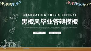 Graduation reply hand drawn style PPT template