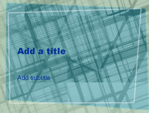 Зеленый сетки Powerpoint шаблоны