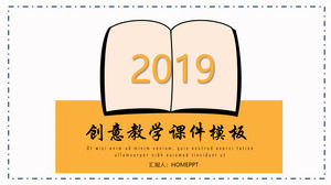 مرسومة باليد الإبداعية التدريس المناهج التعليمية قالب PPT