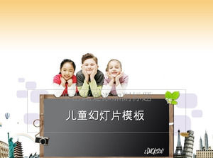 Szczęśliwy learning - Dzień Dziecka szablon ppt