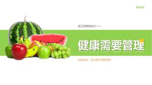 Capacitación en conocimientos de gestión de la salud PPT Courseware