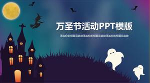 Horror Moon Night Halloween PPT Template