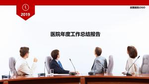 Template ringkasan laporan kerja tahunan Rumah Sakit