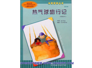 historia foto "globo de aire caliente carnet de viaje"