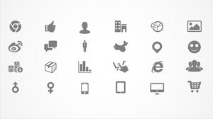 أيقونة kecil PPT يانغ dapat توفي sepenuhnya