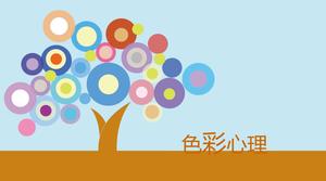 Introducerea PPT dinamic al psihologiei culorilor