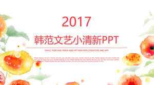 Lace Han Fan Wenyi Small Fresh PPT