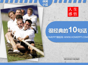 Hayat algısı PPT: çok klasik 10 kelime