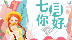 Poco estilo fresco, hola, julio.