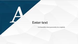 Düşük yüz arka plan çalışma raporu PPT şablonu