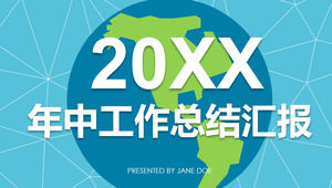 Low-profile style mid-year work summary report