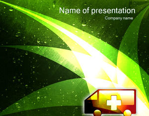 Medical emergency emergency PPT template