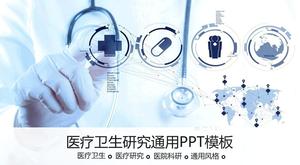 Ogólny PPT szablon medyczny lekarz medycyny