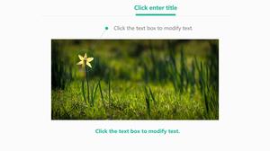 Modèle PPT dynamique plat minimal