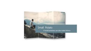 Минималистский креативный дизайн арт шаблон PPT