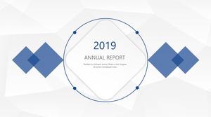 极简主义多图表多功能PPT模板