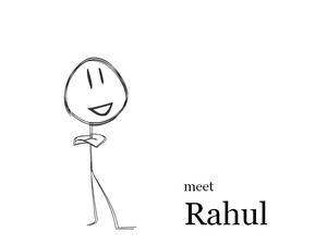 Minimalistische Skizze Stil CV Lebenslauf Vorlage