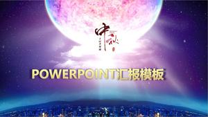 Moon Moon celebra il modello PPT del festival di metà autunno