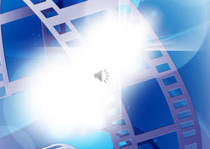 PPT-Vorlage für Filmfilmanimation