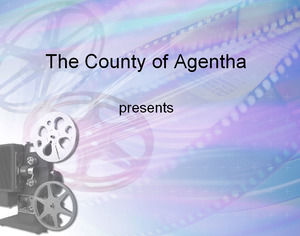 Film Film projekcja sprzęt Szablony Powerpoint