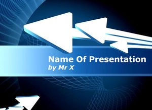 Multiple White Arrows