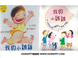 „Mój mały kurczak” książka obrazkowa historia PPT