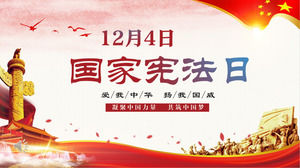 Template PPT promosi Hari Konstitusi Nasional