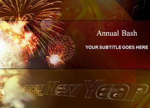 Новый год Powerpoint шаблоны