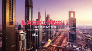 Şimdi gayrimenkul sektörü iş özeti PPT şablonu