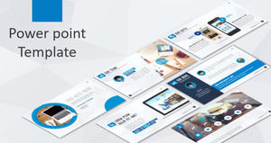 واحدة من الرسوم المتحركة الصغيرة PPT الطازجة