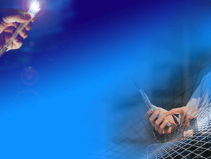 Fibra Optica Comunicare Powerpoint Templat